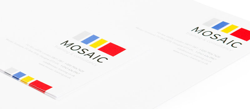 Training company stationery design